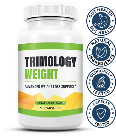Trimology Natural Weight Loss Supplement Bottle